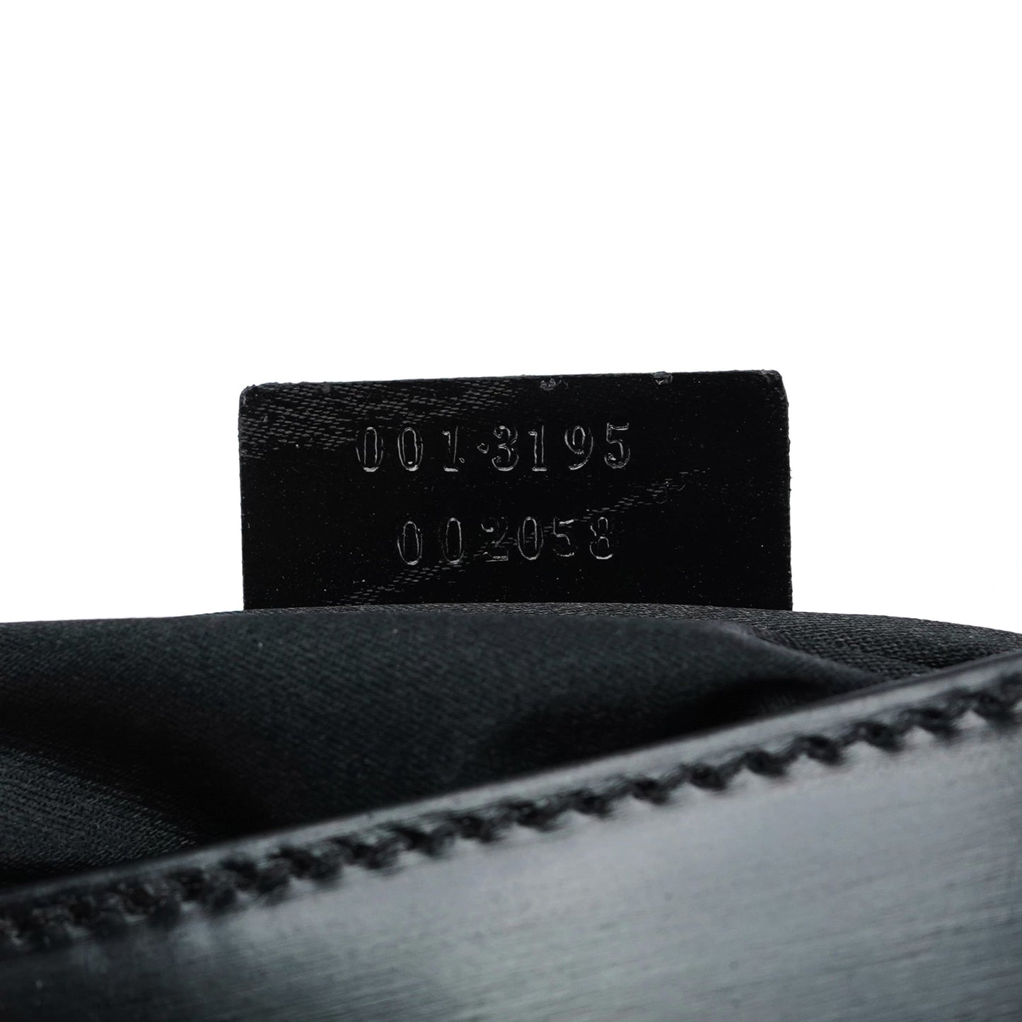 Black Patent Leather Flap Shoulder Bag