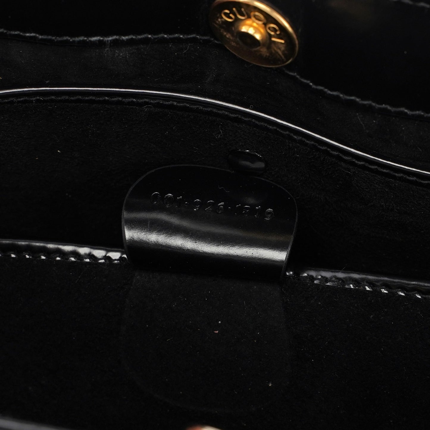 Black Patent Leather Tote