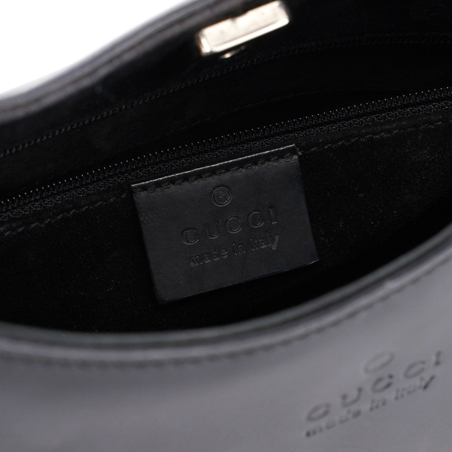 Black Red Bamboo Shoulder Bag