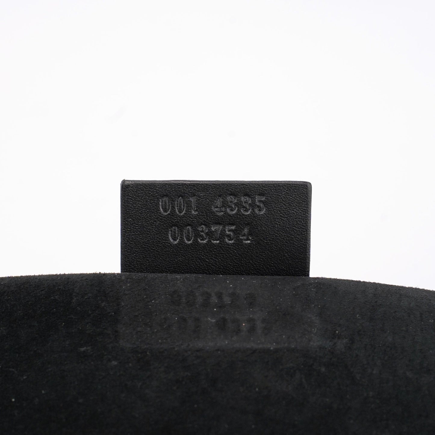 Black Suede Dual Handle Bag