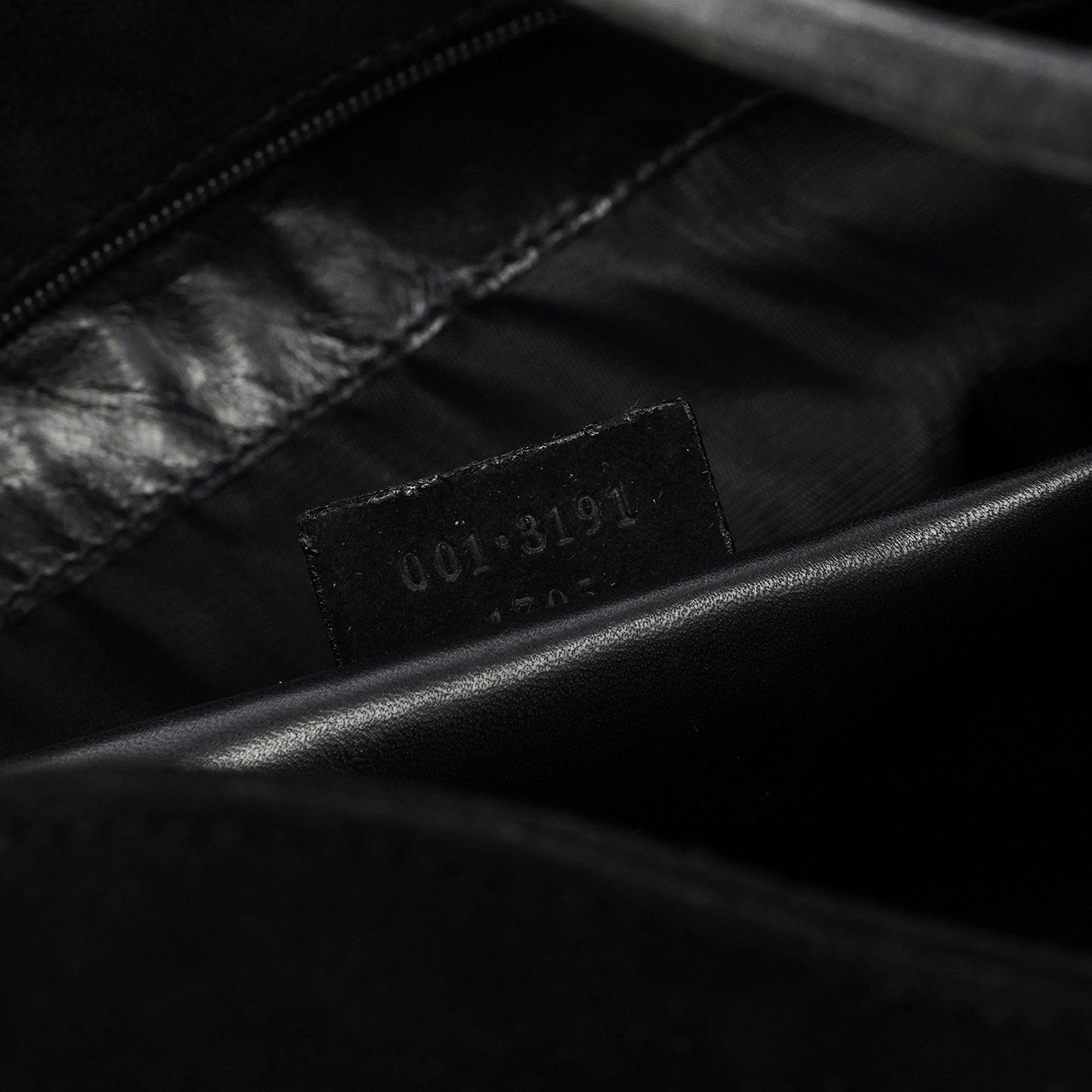 Black Suede Shoulder Bag