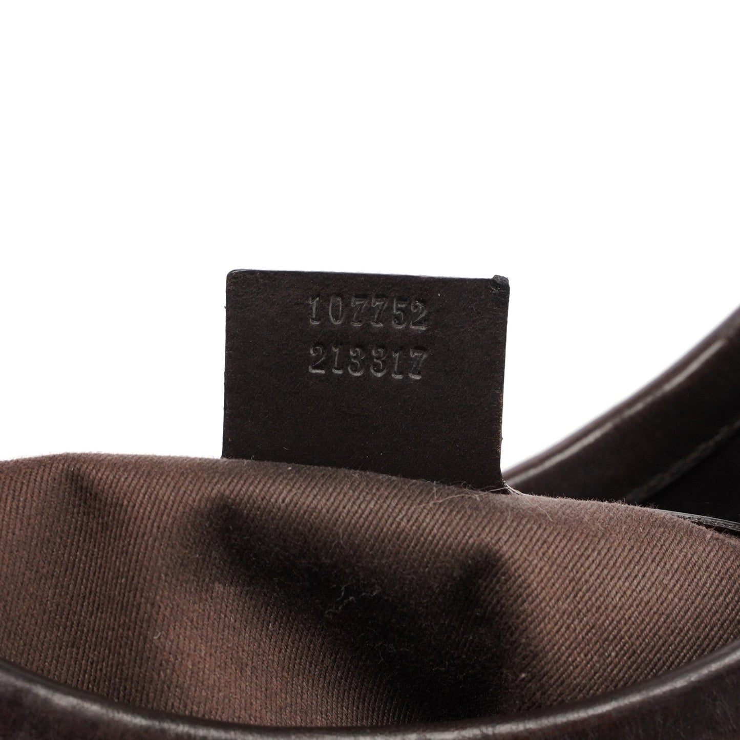 Brown Canvas GG Hobo Shoulder Bag