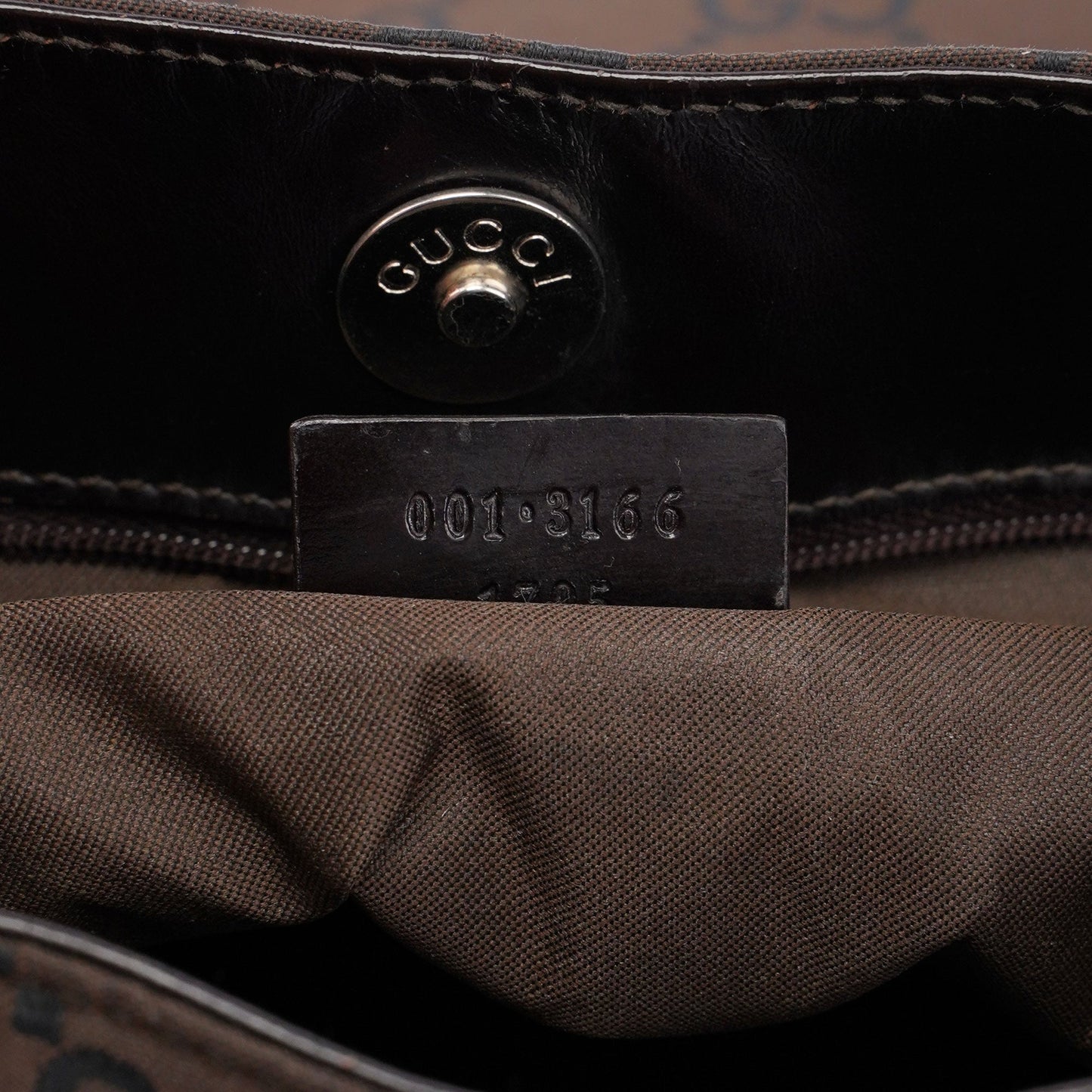 Brown GG Hobo Shoulder Bag