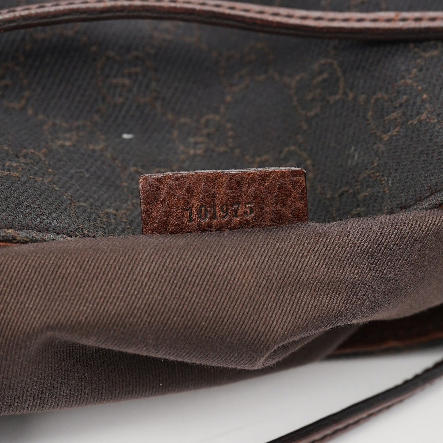 Brown GG Horsebit Shoulder Bag