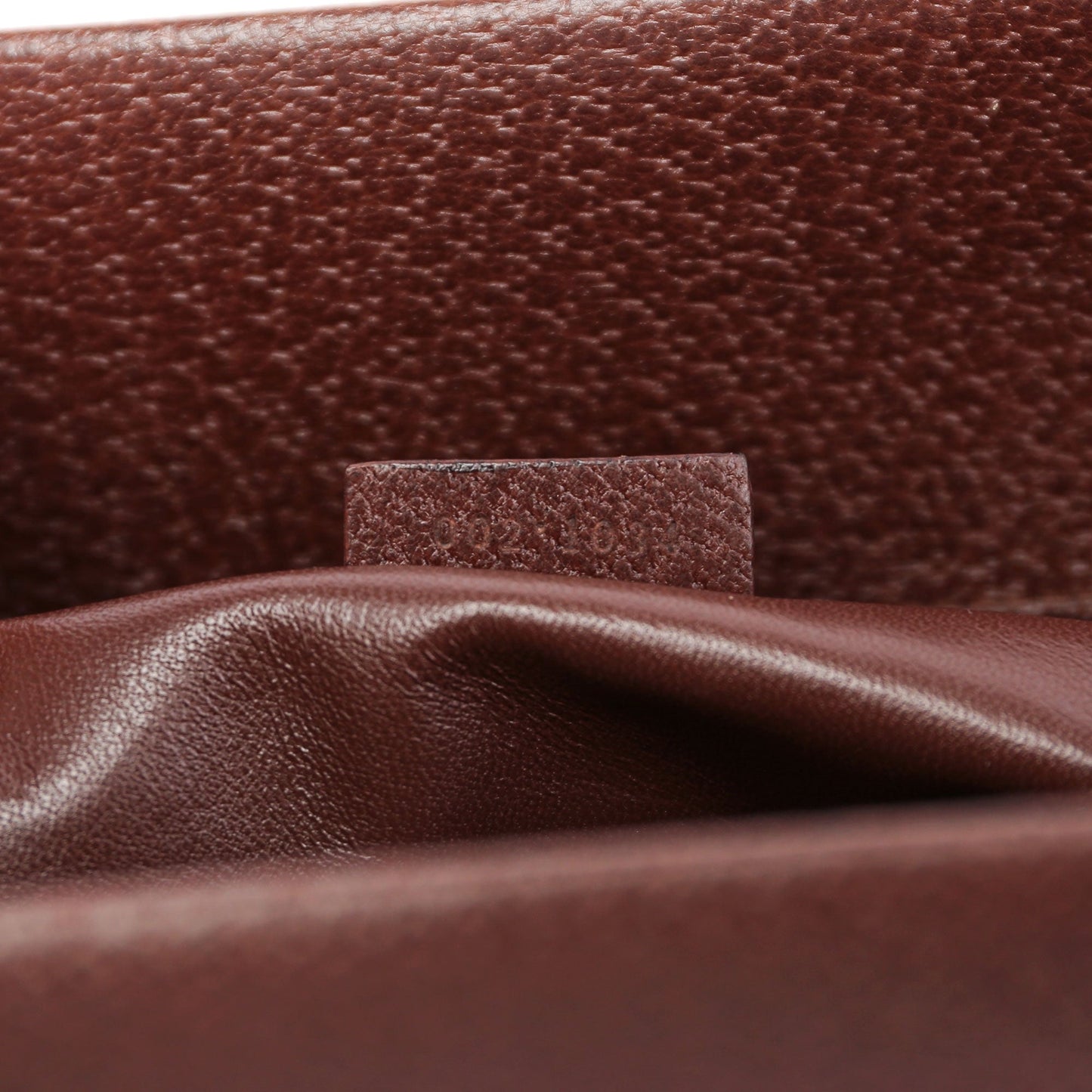 Brown Leather Bamboo Tote