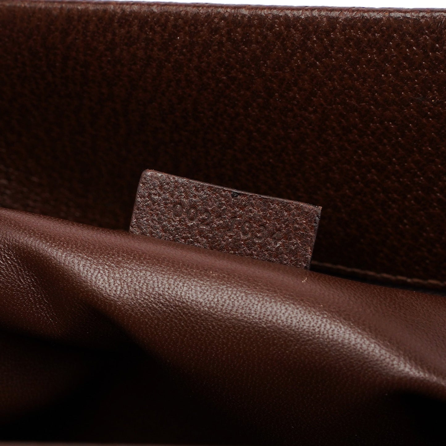 Brown Leather Bamboo Tote