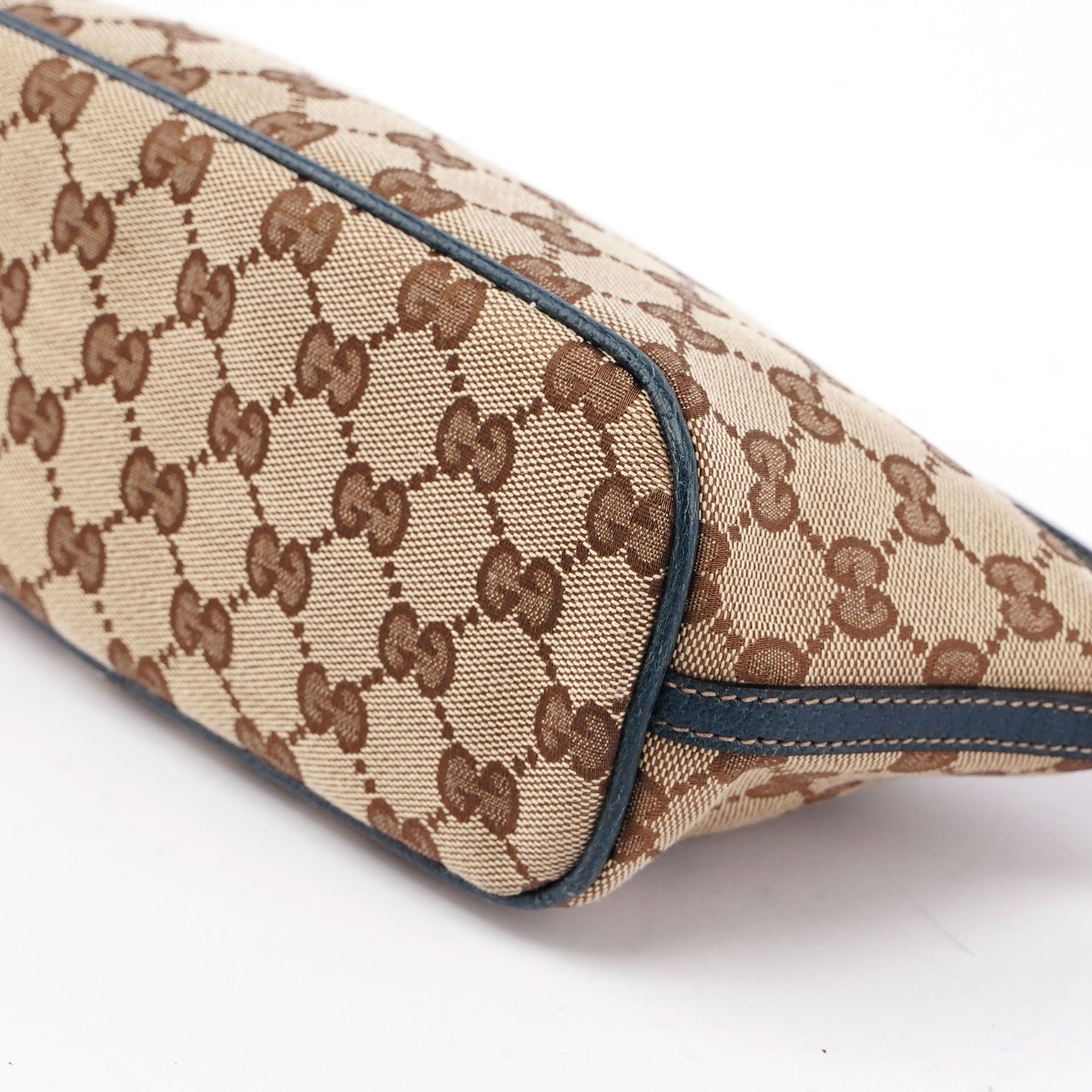 Gucci 07198 Beige Navy GG Boat