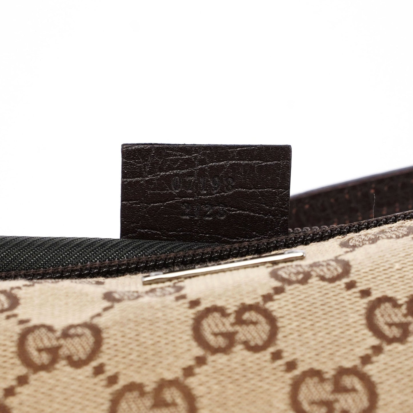 Gucci Beige Brown Boat Pochette