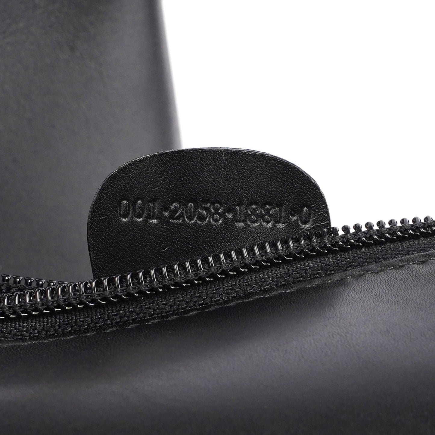 Gucci Black Leather Bamboo Hobo W/ Pouch