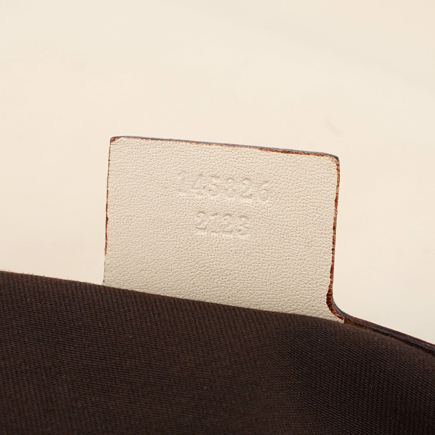 Off-White Calfskin Horsebit Shoulder Bag