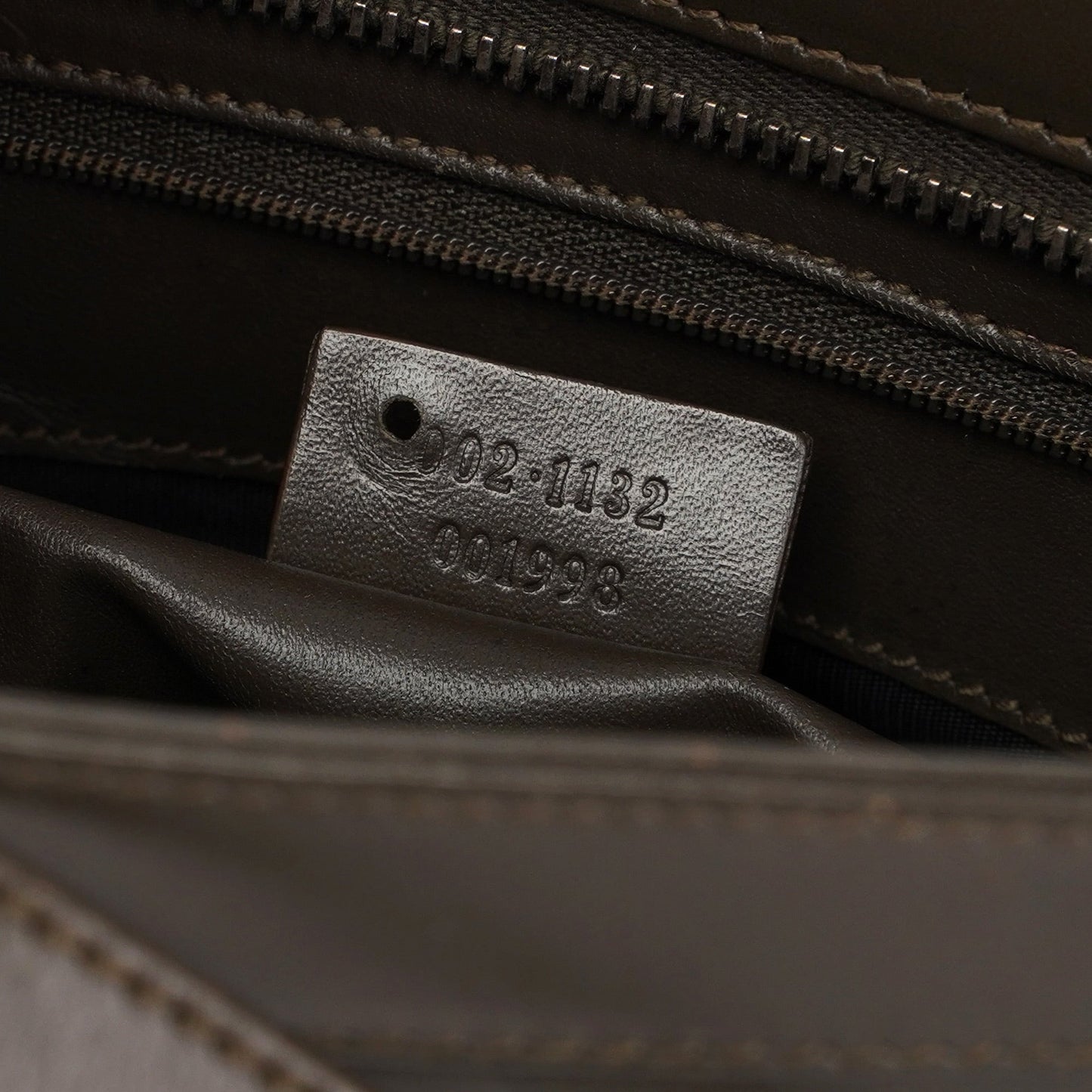 Olive Green Satin Jackie Tote