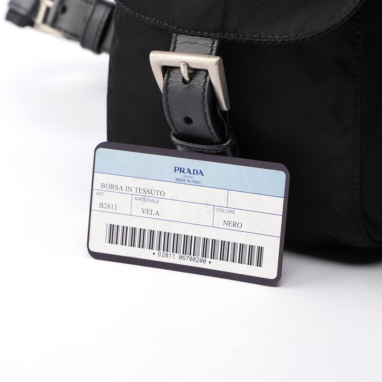 Prada Black Back Pack