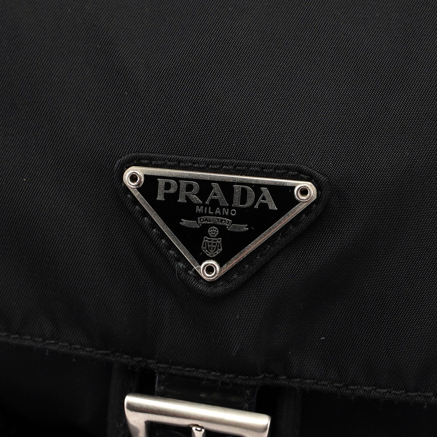 Prada Black Back Pack