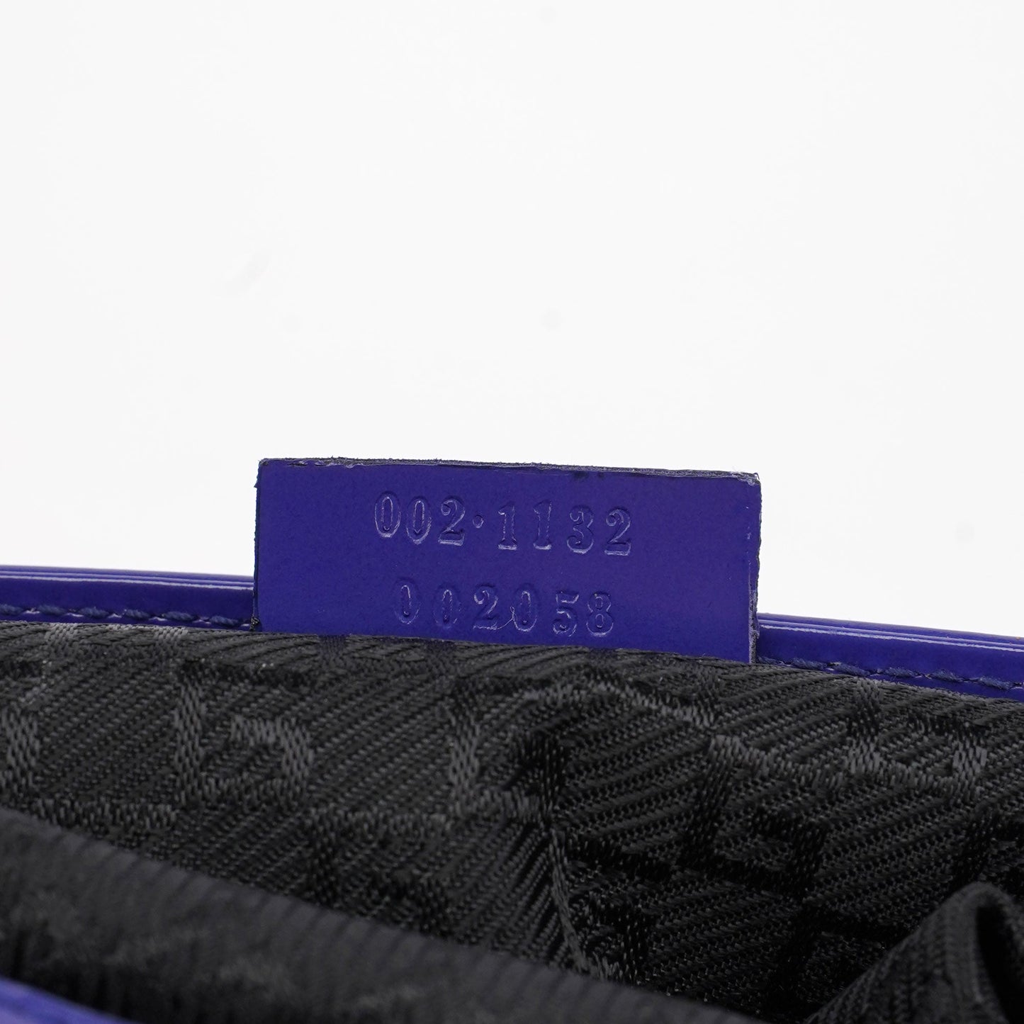 Royal Blue Patent Leather Jackie Tote