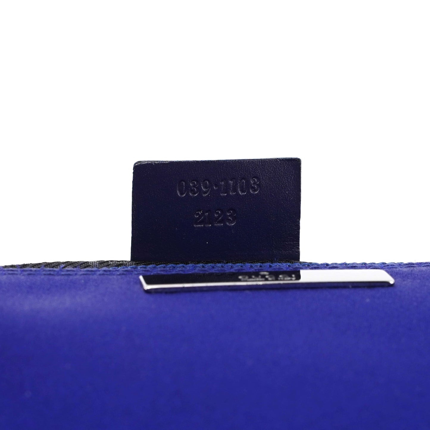 Royal Blue Satin Boat