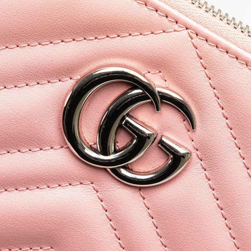 Gucci Leather GG Marmont Clutch Bag 525541