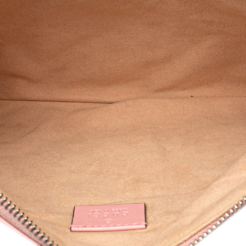 Gucci Leather GG Marmont Clutch Bag 525541