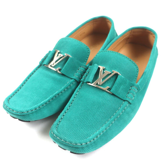 Louis Vuitton Monte Carlo Suede Driving Shoes