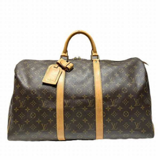 Louis Vuitton Keepall 50  Canvas Travel Bag ()