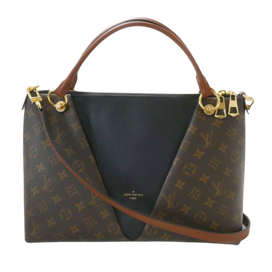 Louis Vuitton V Tote  Canvas Shoulder Bag ()