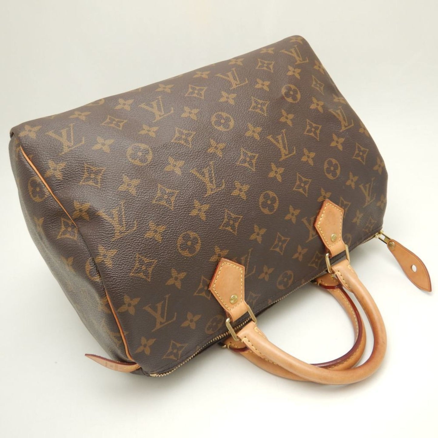 Louis Vuitton Speedy 30  Canvas Handbag ()