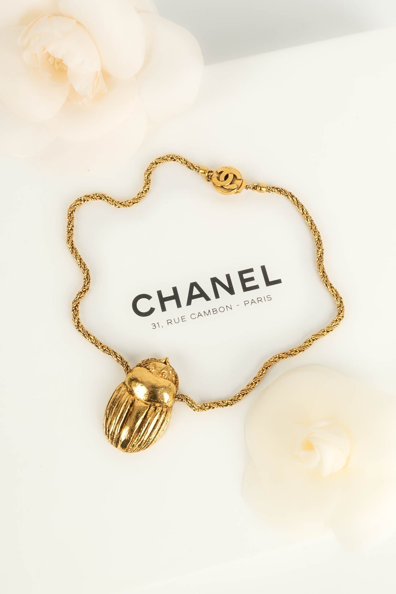 Collier "Scarabée" Chanel
