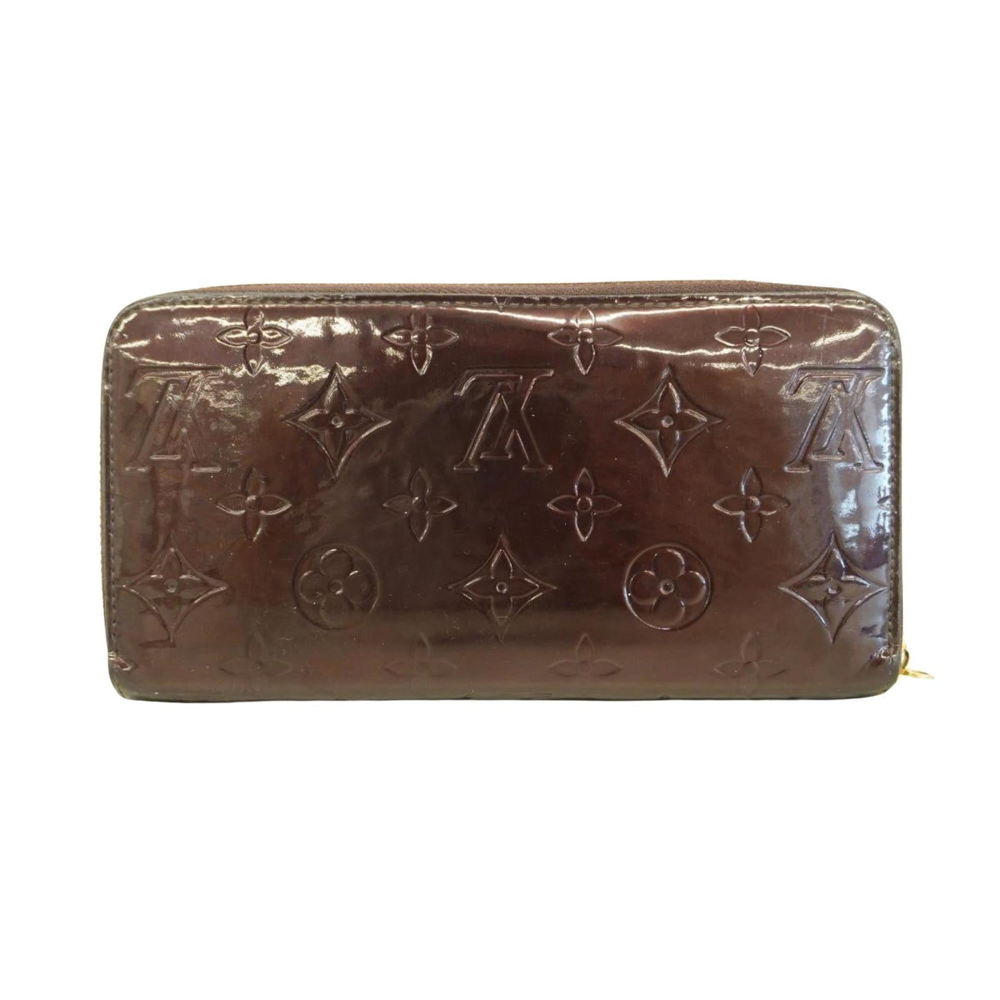 Louis Vuitton Zippy Wallet  Patent Leather Wallet  ()