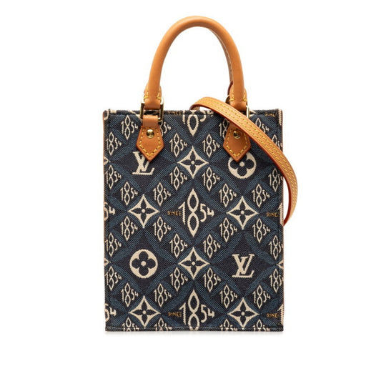 Louis Vuitton Sac Plat  Canvas Handbag ()
