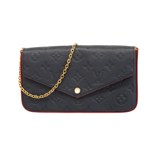 Louis Vuitton Felicie  Leather Shoulder Bag ()