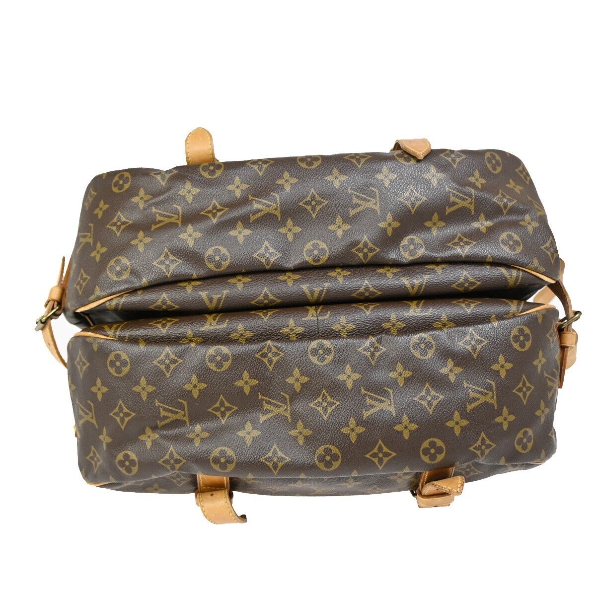 Louis Vuitton Saumur 43  Canvas Shoulder Bag ()