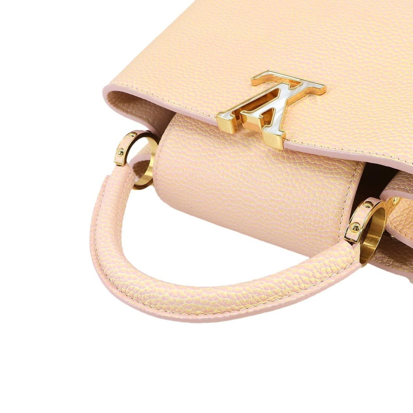 Louis Vuitton Capucines  Leather Shoulder Bag ()