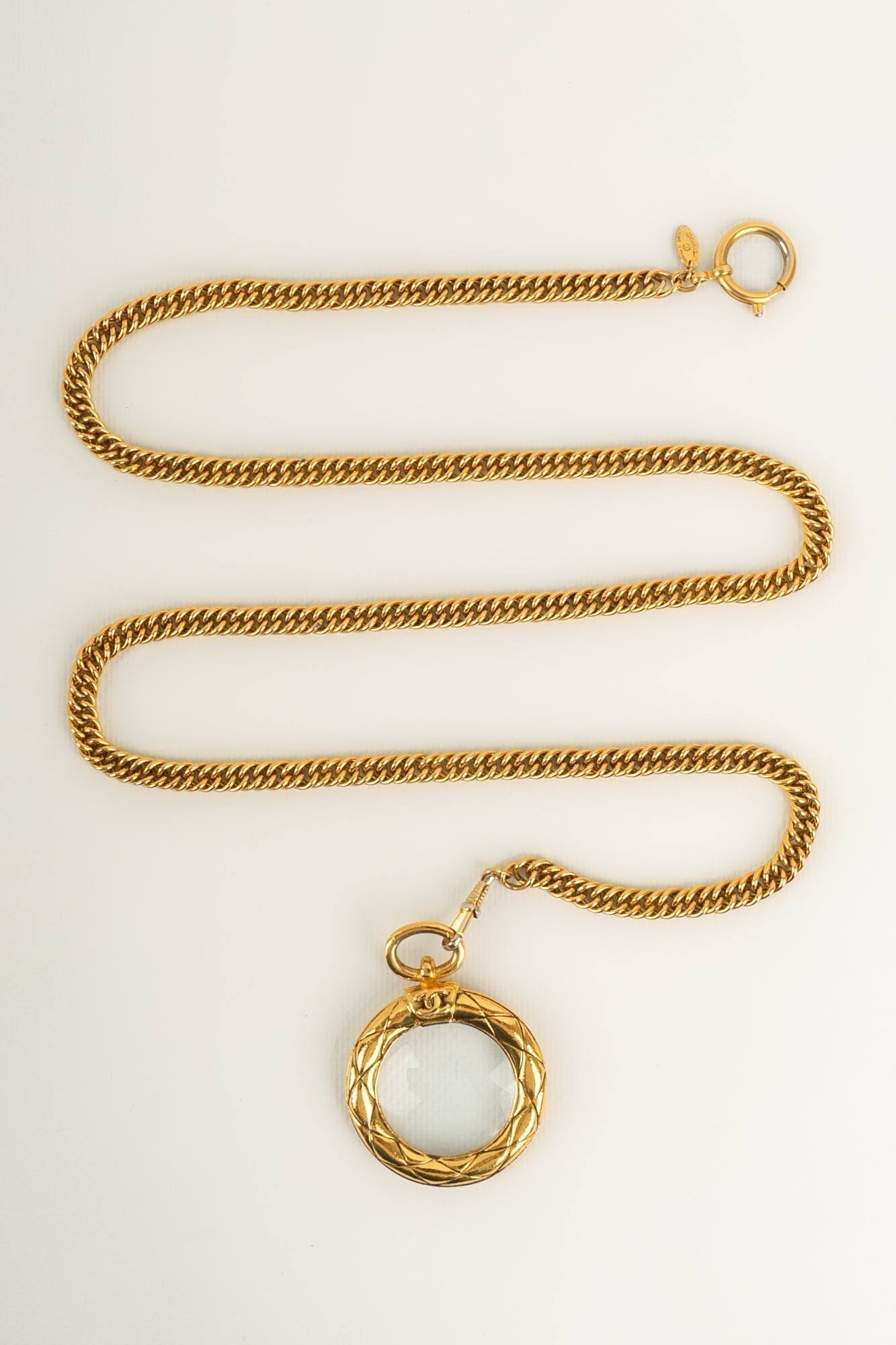 Collier loupe Chanel 1980s