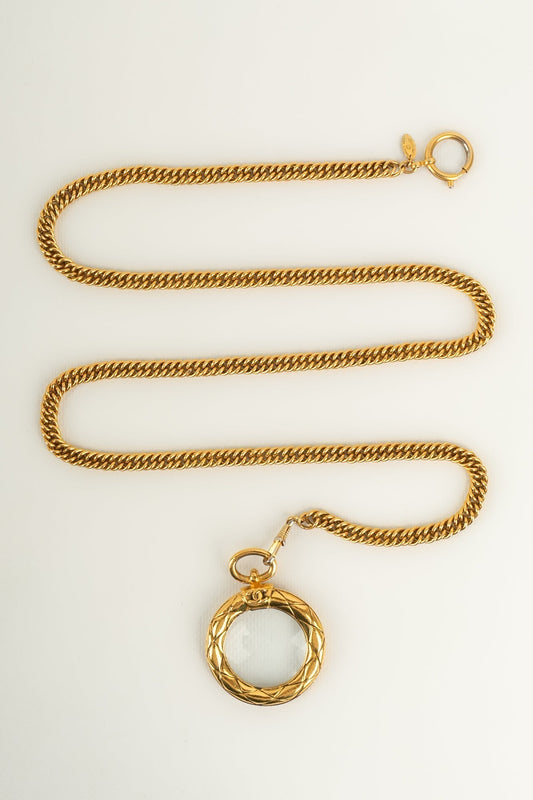 Collier loupe Chanel 1980s