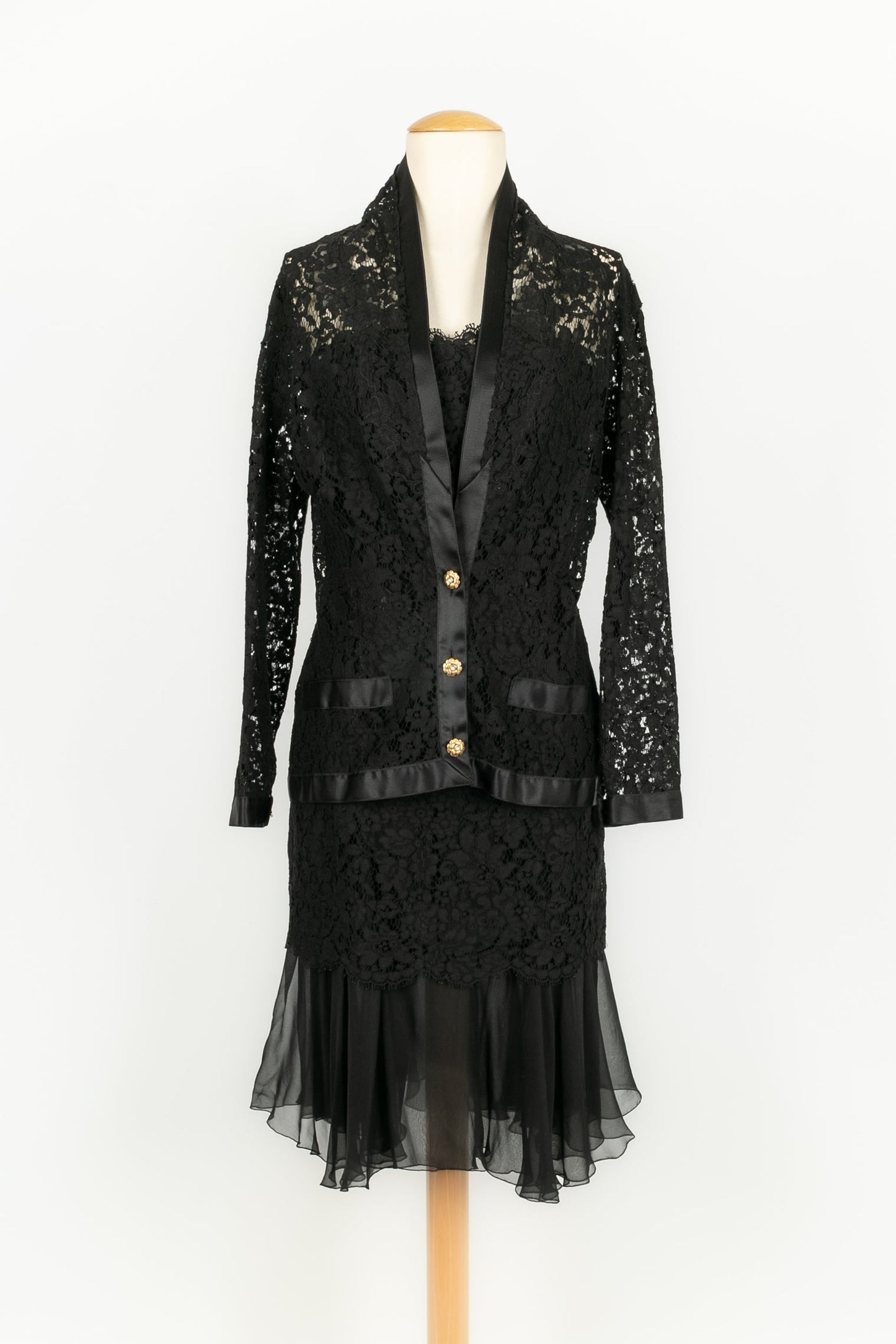 Ensemble en dentelle Chanel Automne 1991