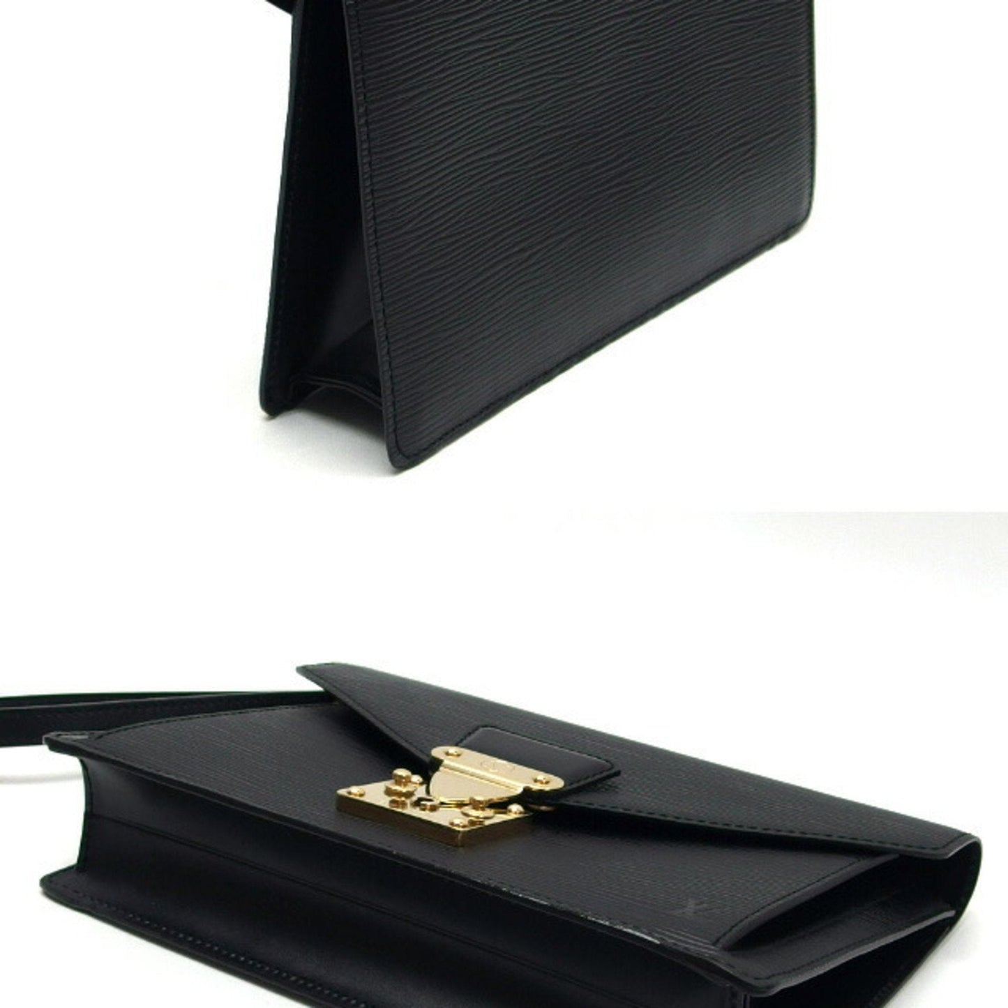 Louis Vuitton Sellier  Leather Clutch Bag ()