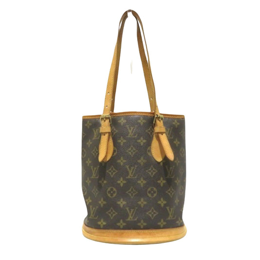 Louis Vuitton Bucket Pm  Canvas Handbag ()