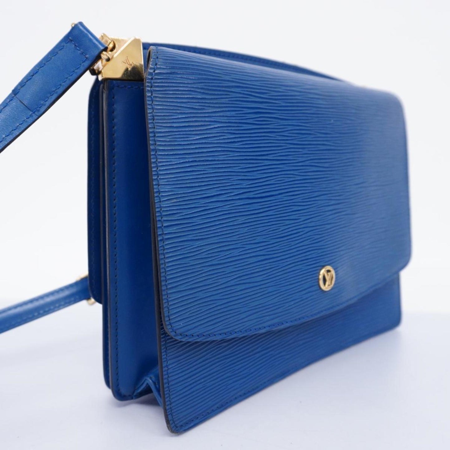 Louis Vuitton Grenelle  Leather Shopper Bag ()