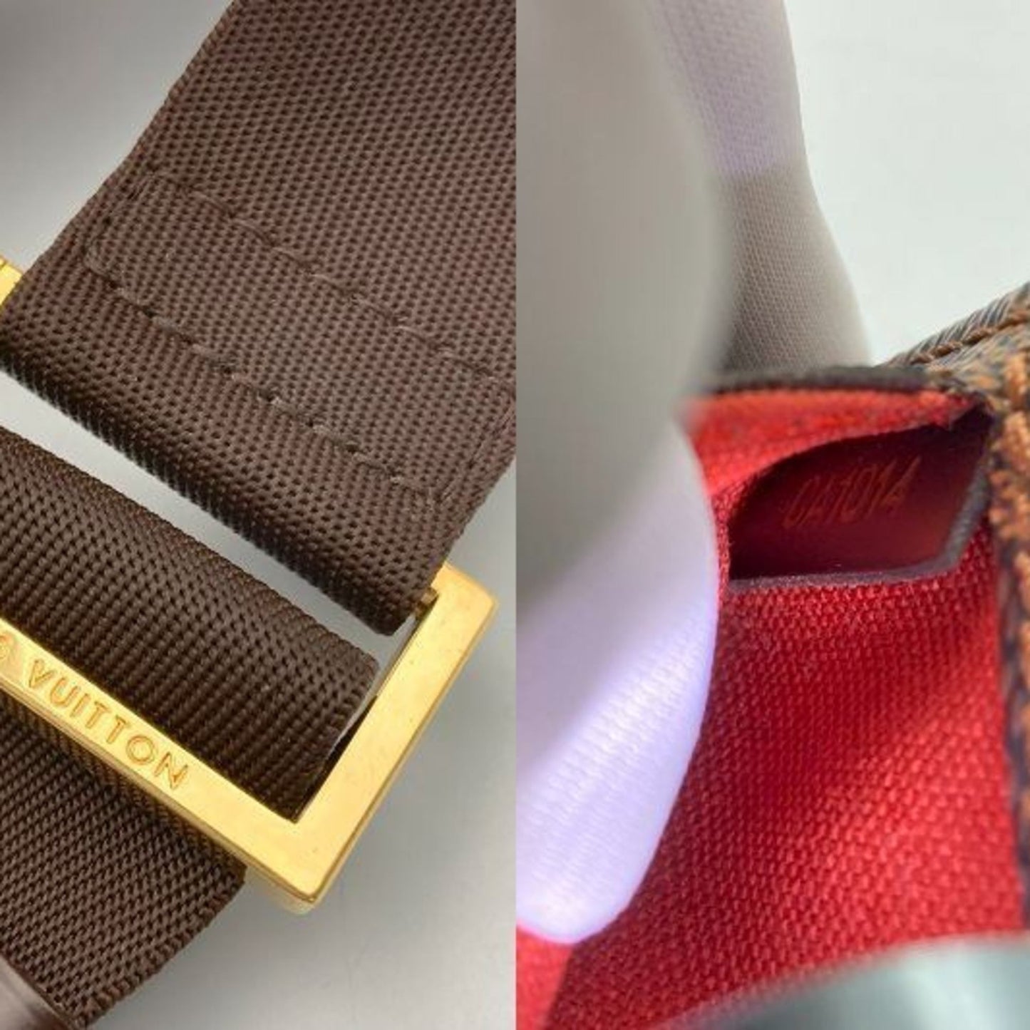 Louis Vuitton Geronimos  Canvas Shoulder Bag ()