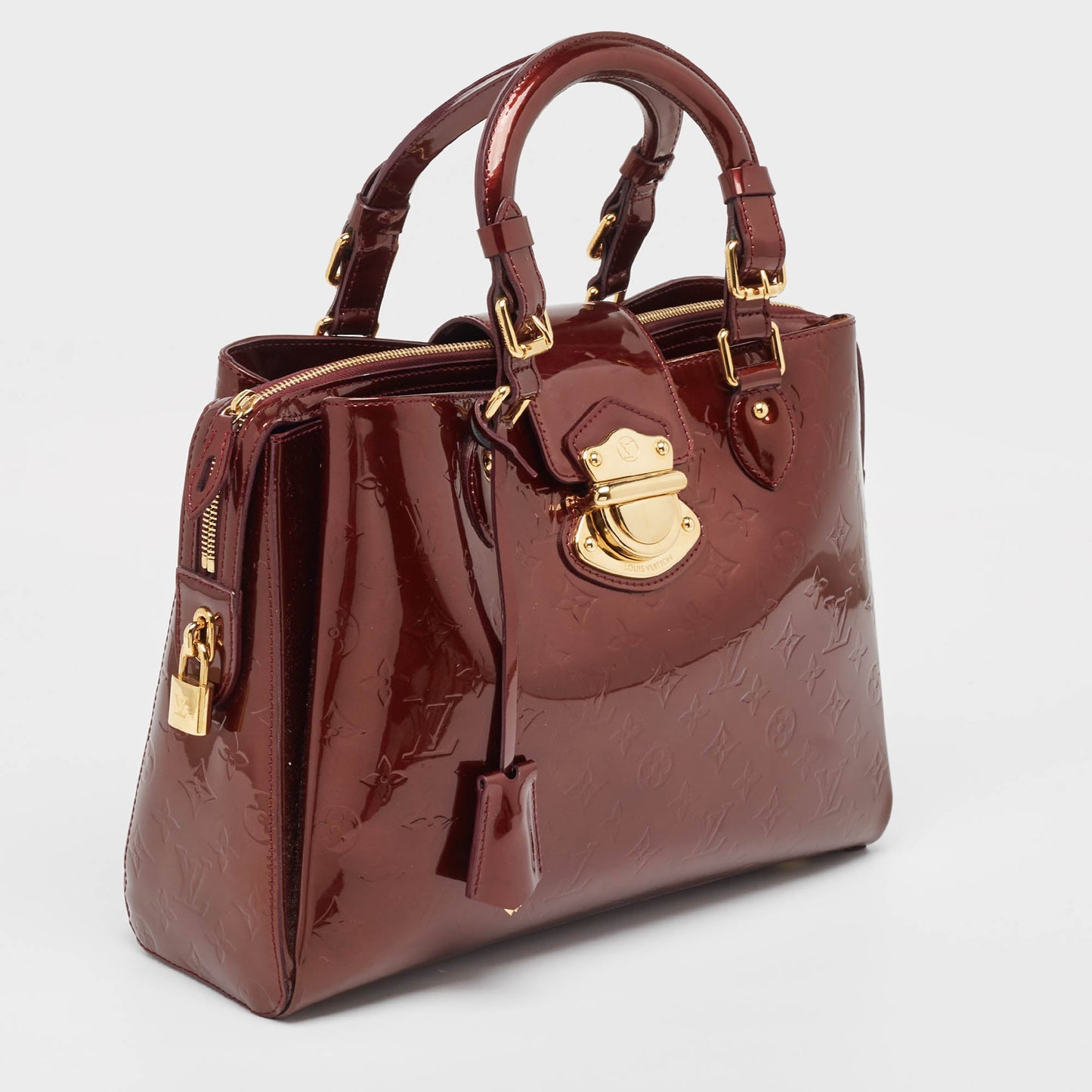 Louis Vuitton Rouge Fauviste Monogram Vernis Melrose Avenue Bag