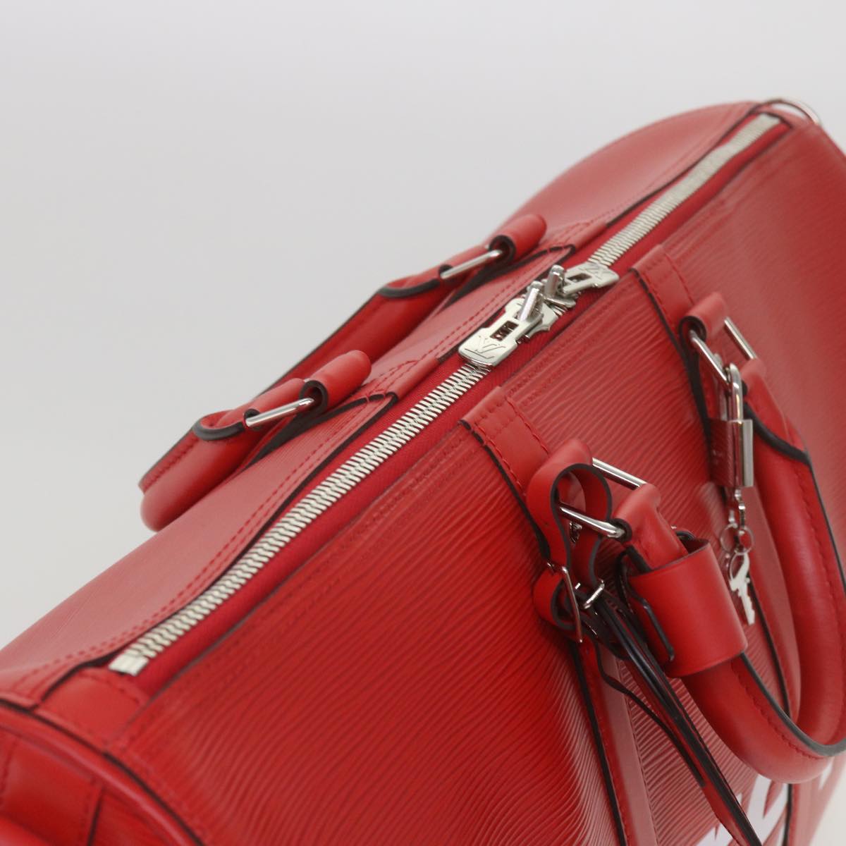 Louis Vuitton Keepall 45  Leather Travel Bag ()