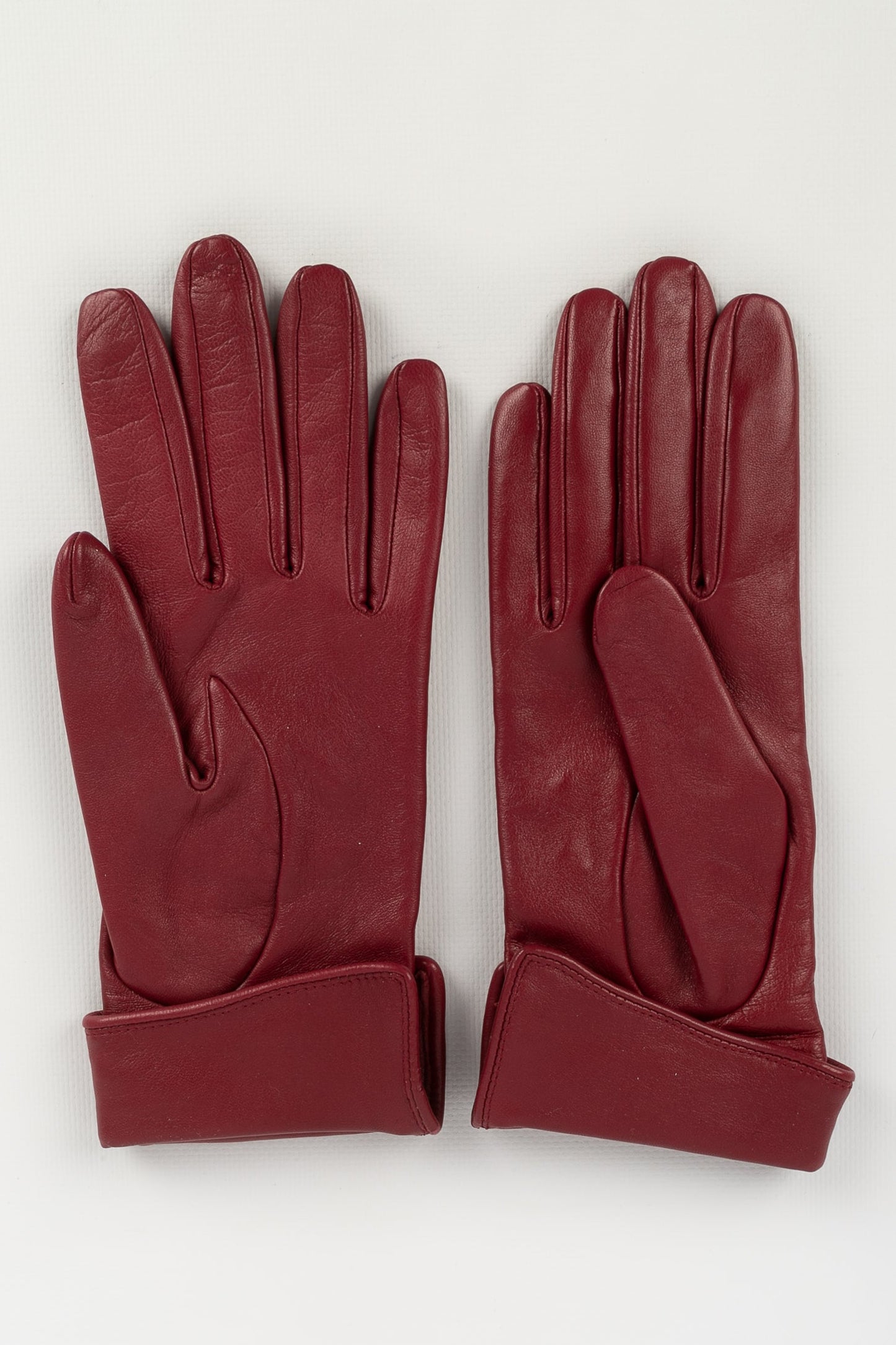 Gants en cuir Chanel