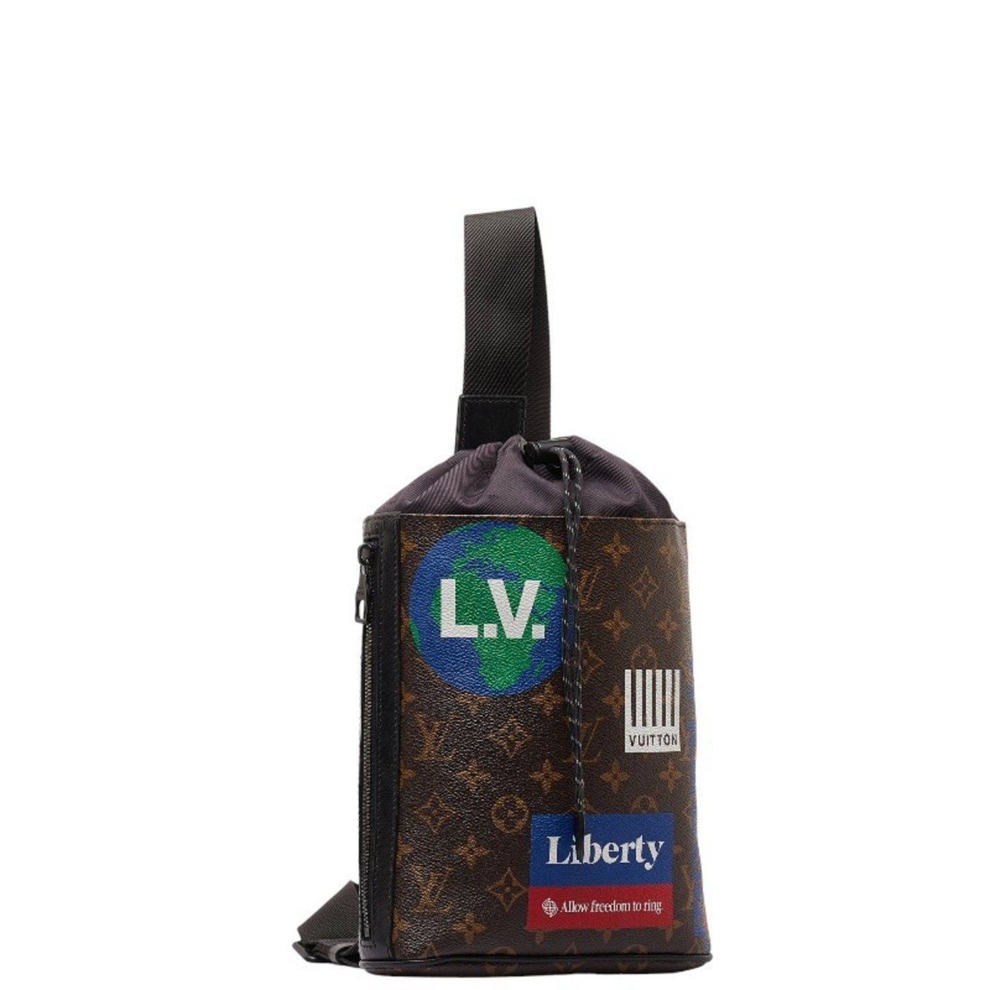 Louis Vuitton Chalk  Canvas Shoulder Bag ()