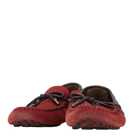 Louis Vuitton Leather Suede Driving Shoes Loafers
