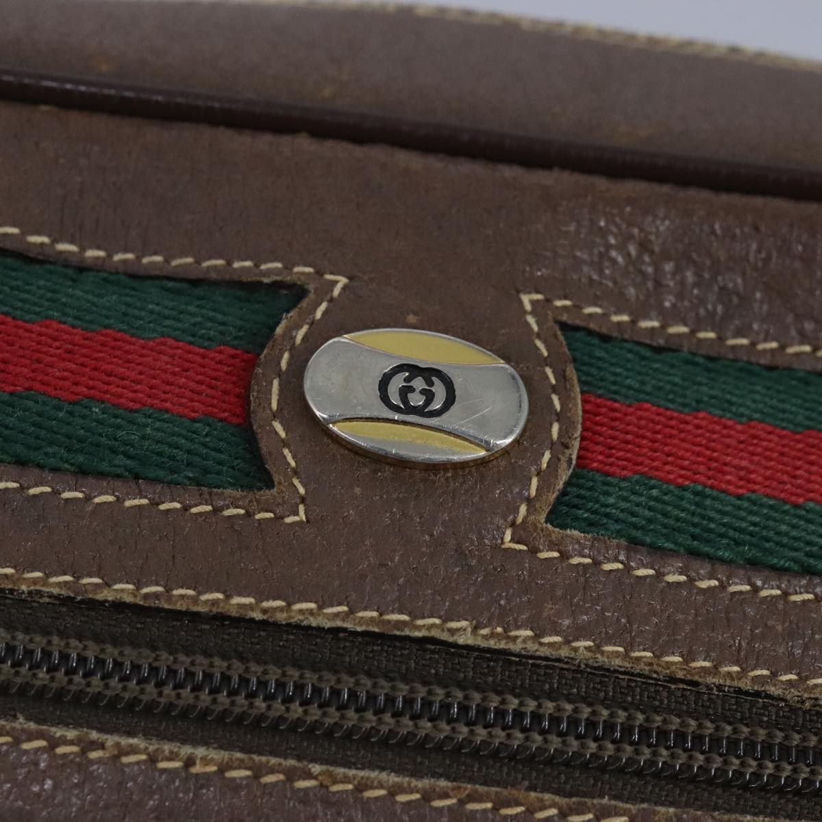 Gucci Beige Canvas Shoulder Bag ()