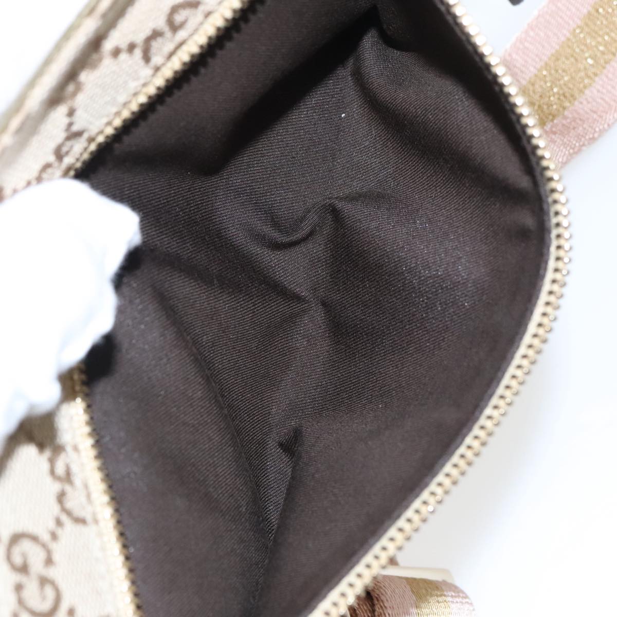 Gucci Beige Canvas Shoulder Bag ()