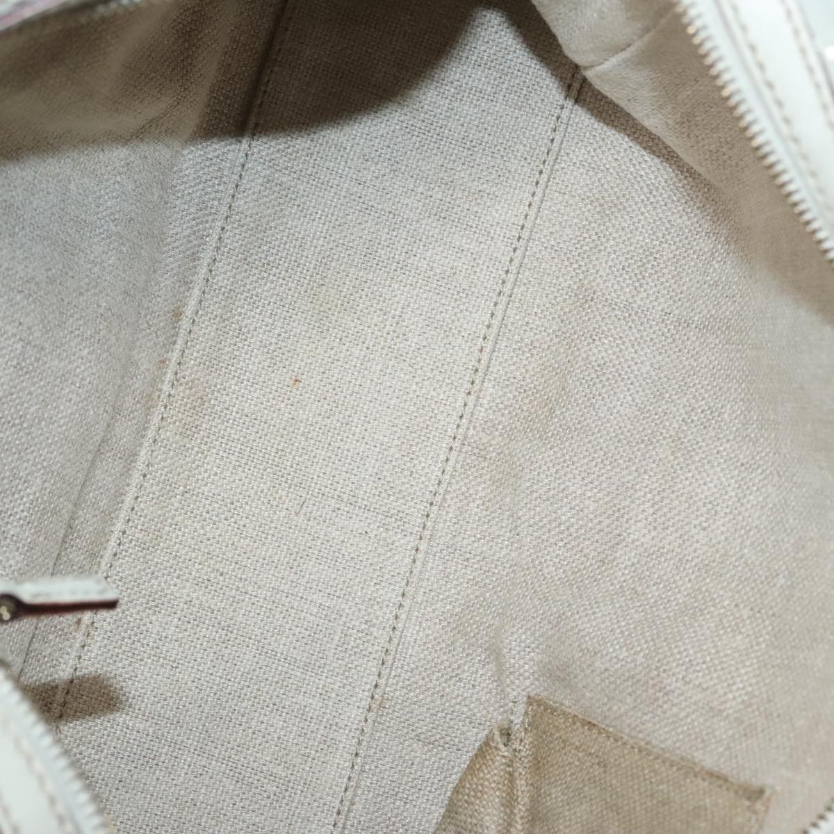 Gucci Boston Grey Canvas Handbag ()