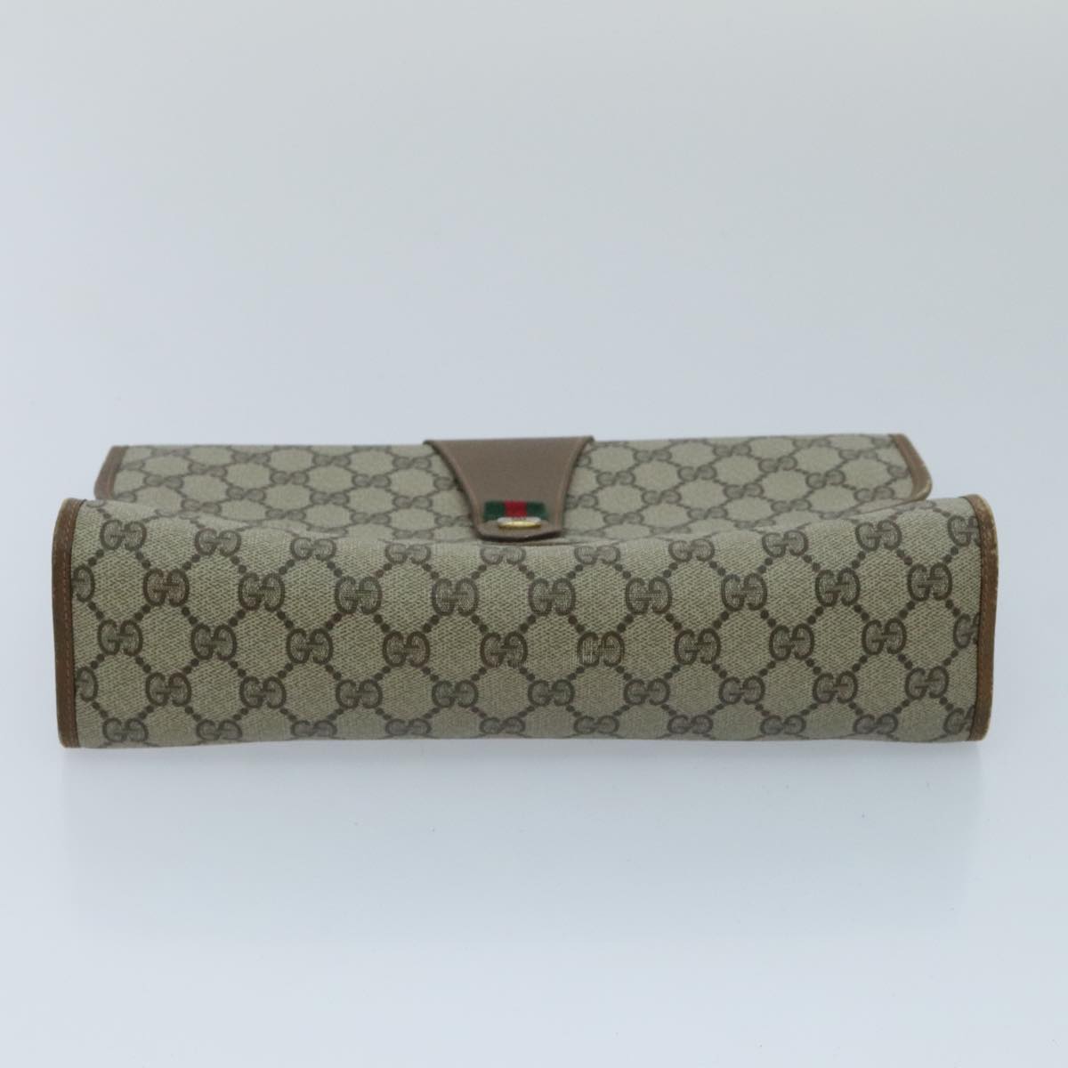 Gucci Beige Canvas Clutch Bag ()