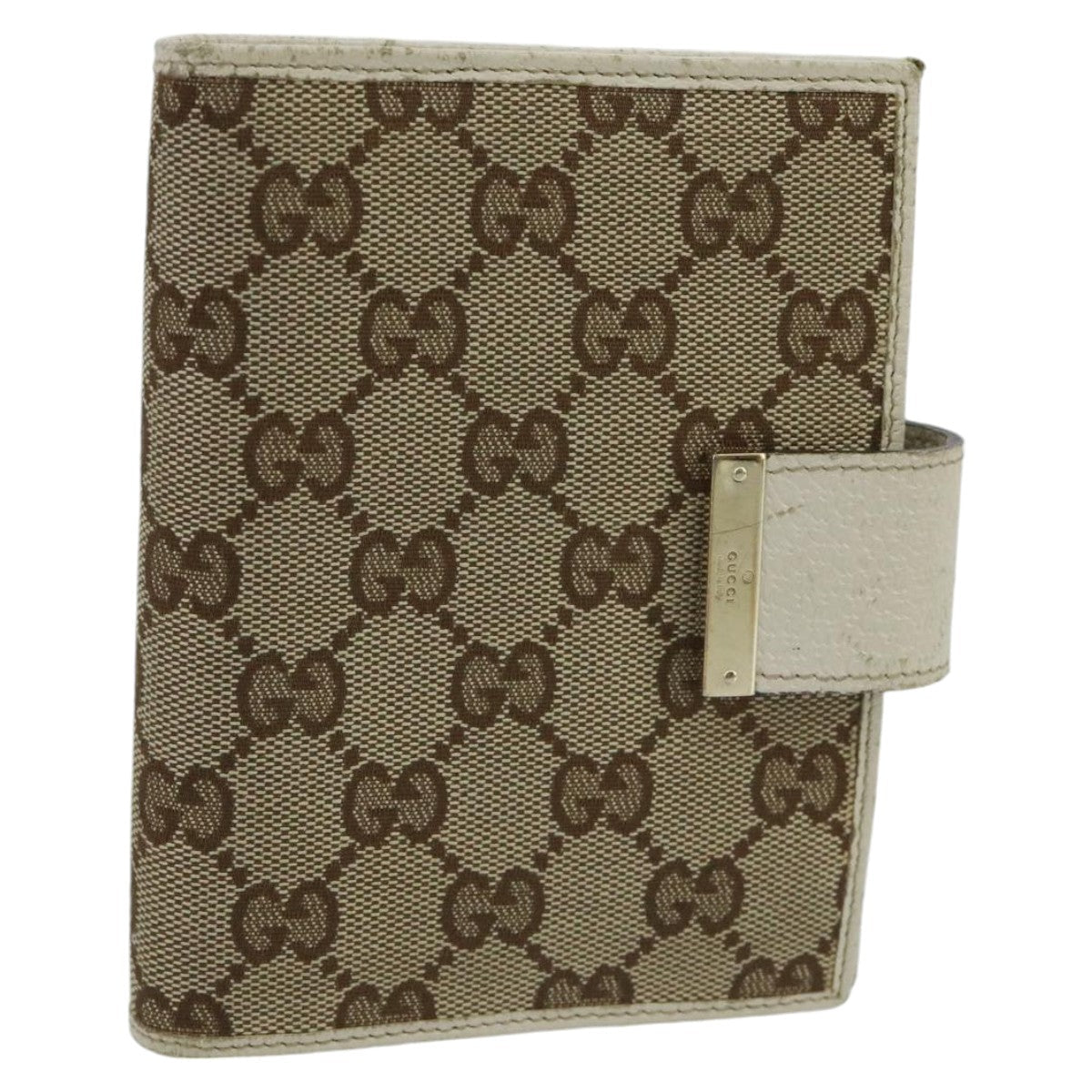 Gucci Couverture Agenda Beige Canvas Wallet  ()