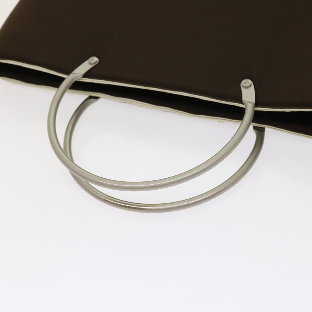 Chanel Brown Synthetic Handbag ()