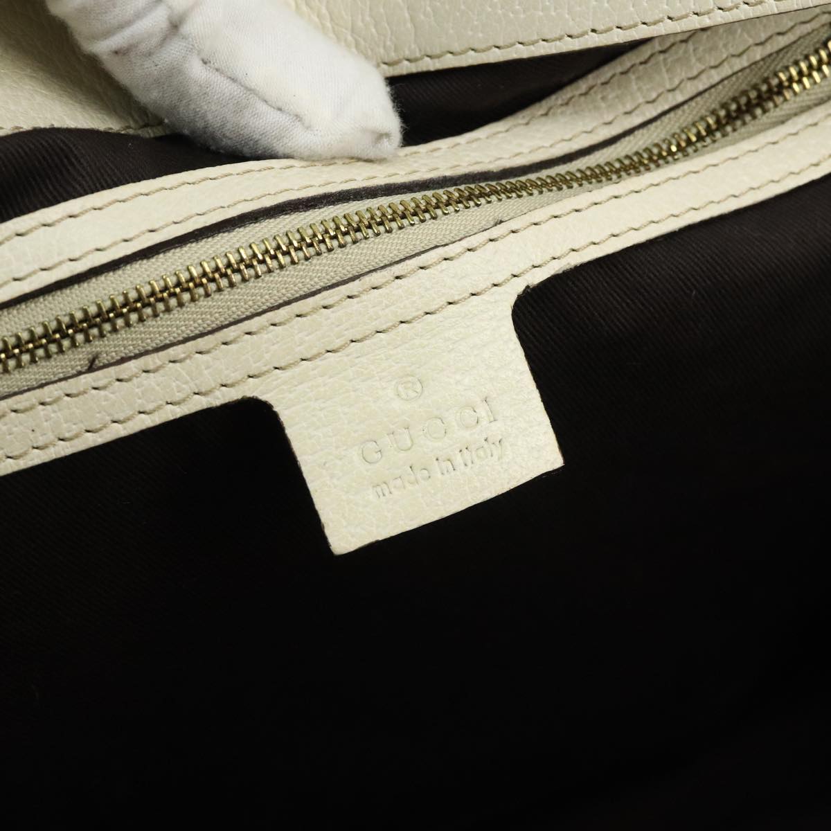 Gucci Beige Canvas Tote Bag ()